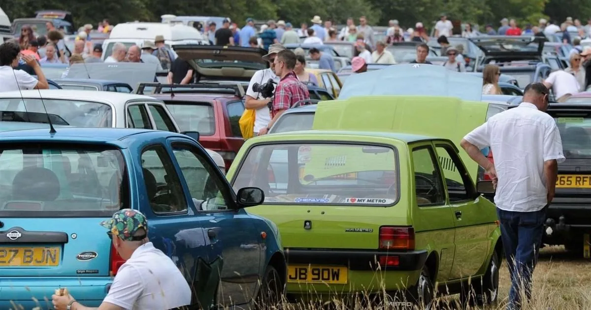 「退屈な車」を愛でる祭典、英国で12年目の開催 優勝は20年乗ったボロボロのポロ
