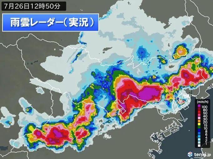 池袋の空がヤバい…23区でゲリラ雷雨、雨柱&稲光を目撃せよ
