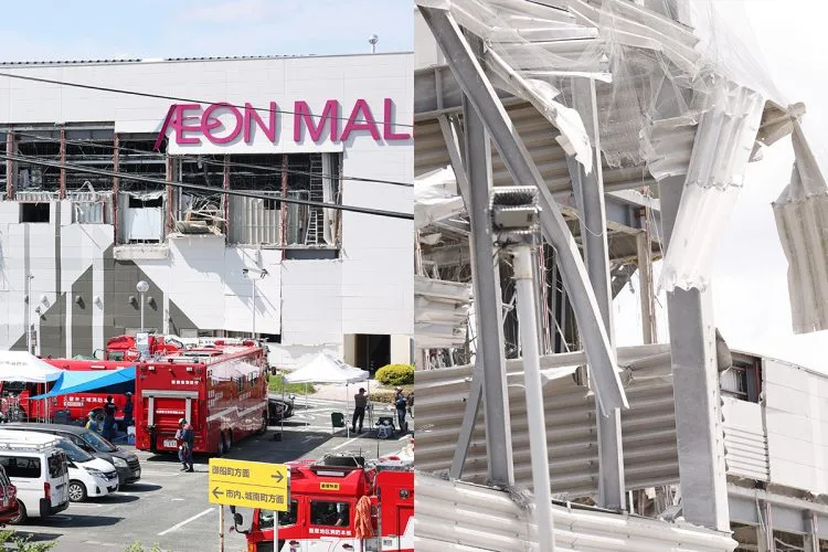 イオンモール熊本、震度7の30分後に爆発…店員の誘導で全員避難も3人死亡